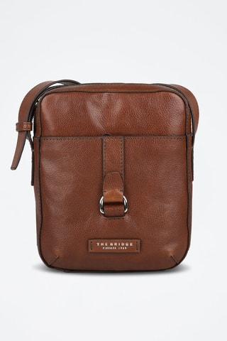 Leren Schoudertas Cesare - Bruin 