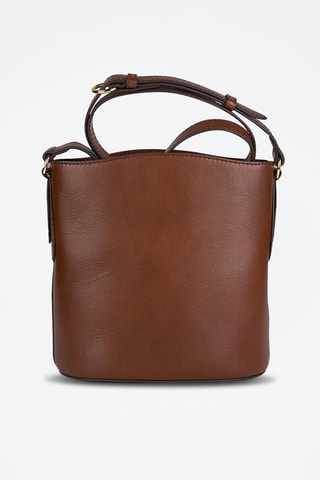 Leren Schoudertas - Bruin