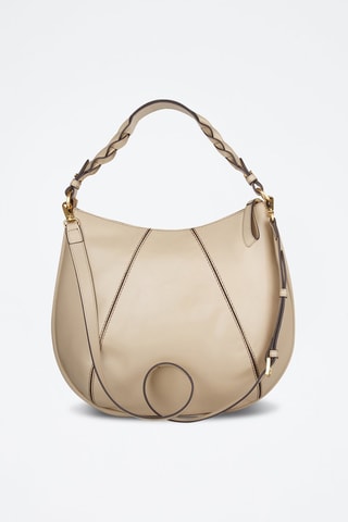 Leren Shopper Brigida - Beige