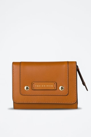 Leren Portefeuille Cecilia - Camel