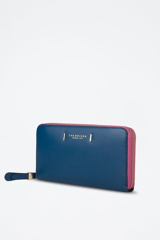 Leren Portefeuille Chiara - Donkerblauw