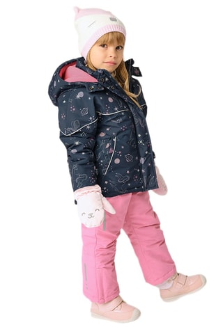 Muts met Oren - Roze en Ecru