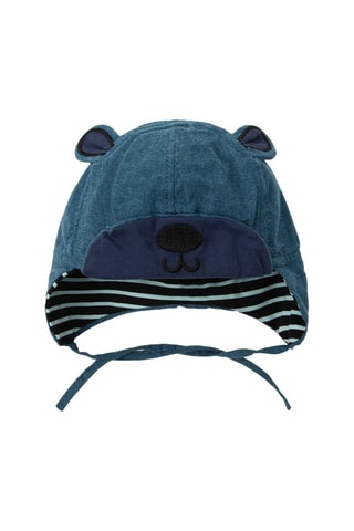 Muts met Oren - Marineblauw