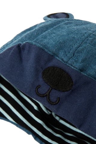 Muts met Oren - Marineblauw