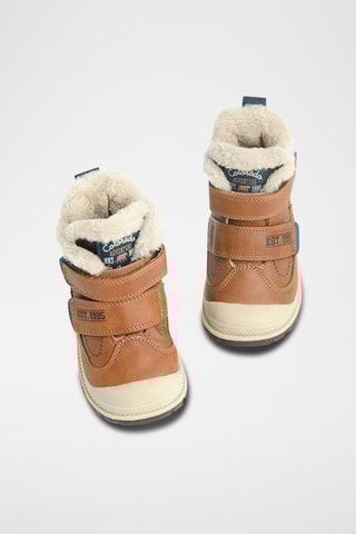 Gevoerde Enkellaarzen - Bruin