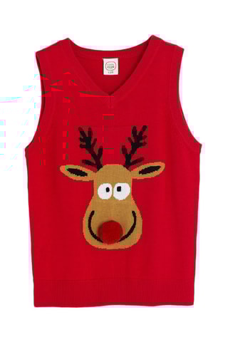 Mouwloos Vest - Rood