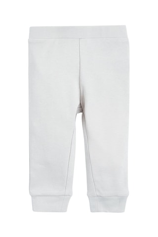 3 Joggingbroeken - Turquoise, gemêleerd lichtgrijs en marineblauw