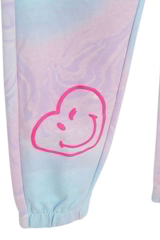 Joggingbroek Smiley - Wit