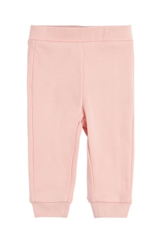 3 Biologisch Katoenen Joggingbroeken - Turquoise, roze en geel