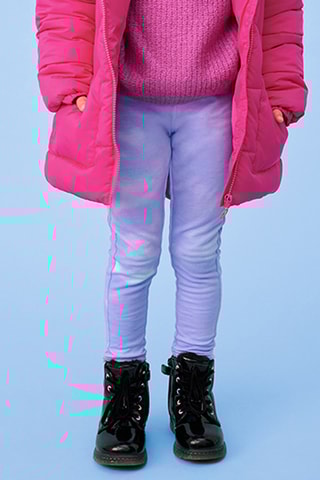 Broek tie and dye - Paars