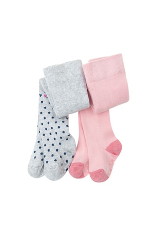 2 Antislip Maillots - Lichtroze en gemêleerd grijs