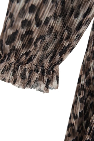 Geplooide Jurk - Grijs