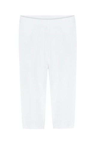 2 Leggings - Wit en Hemelsblauw