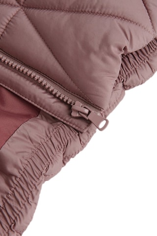 Gewatteerde Jas met Capuchon - Oudroze