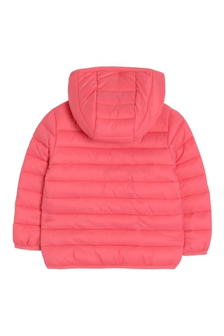 Gewatteerde Jas met Capuchon - Roze