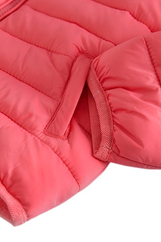 Gewatteerde Jas met Capuchon - Roze