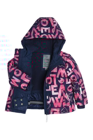 Gewatteerde Ski-jas - Marineblauw