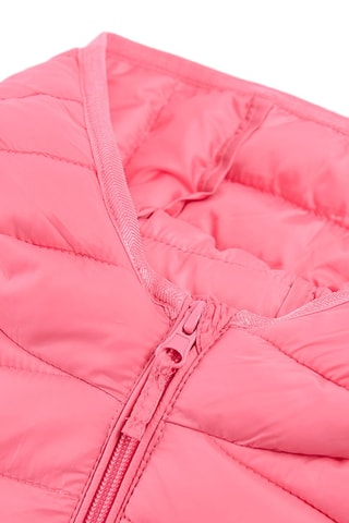 Gewatteerde Jas met Capuchon - Roze