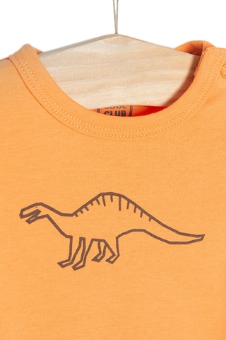 3 Rompertjes - Wit, oranje en turquoise