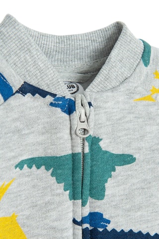 Sweater - Gemêleerd Lichtgrijs