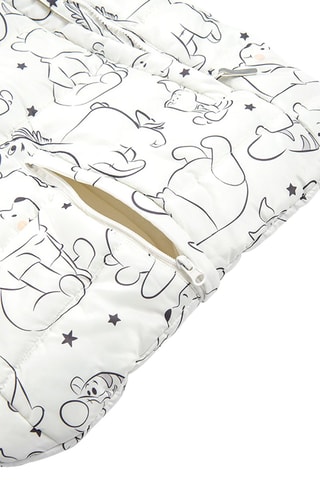 Trappelzak met Capuchon Winnie de Poeh Disney - Wit en Zwart