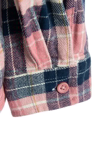 Blouse - Roze en Marineblauw