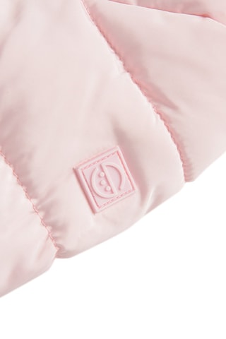 Gewatteerde Jas met Capuchon - Roze