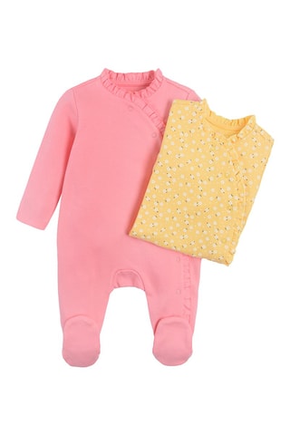 2 Kruippakjes - Geel en Roze