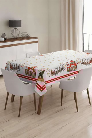 Nappe rectangulaire - Blanc - 160 x 220 cm