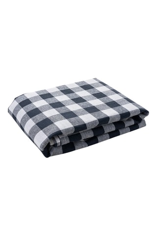 Nappe rectangulaire - Noir et blanc - 160 x 260 cm