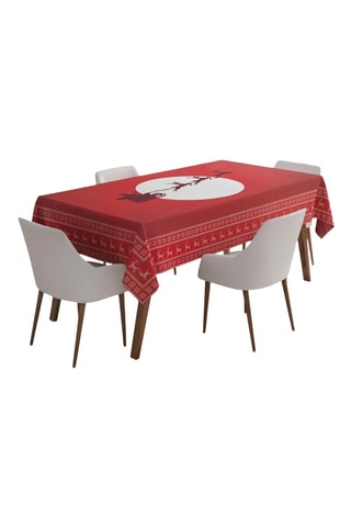 Nappe rectangulaire - Rouge - 160 x 220 cm