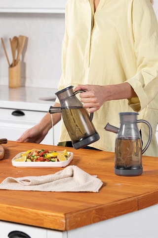 2 distributeurs d’huile - 22 cm