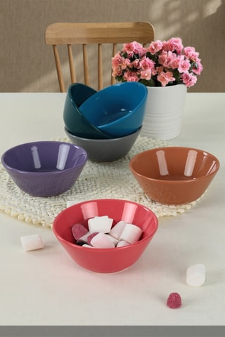 6 bols en céramique 45 cl