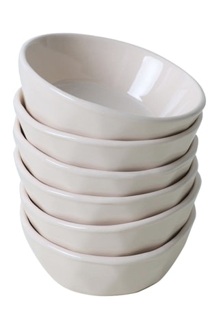 6 bols en céramique - 217 ml