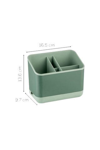 2 égouttoirs couverts - 16,5 x 10 x 14 cm