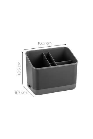 Egouttoir couverts - 16,5 x 10 x 14 cm - Anthracite