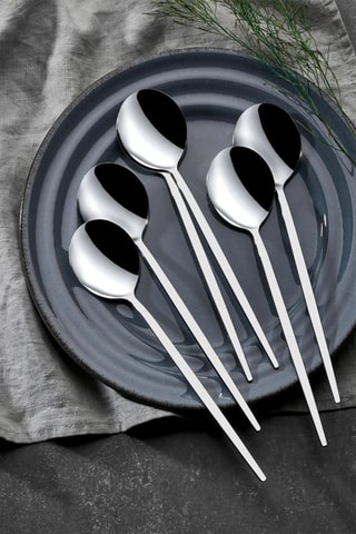 Ménagère en acier inoxydable - 30 pièces