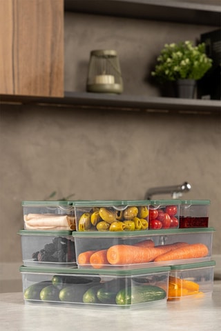 10 boîtes de rangement - 350 à 1750 ml