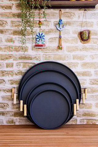 4 plateaux - 30, 37, 45 et 51 cm