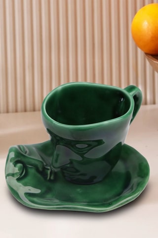 2 tasses en céramique - 110 ml