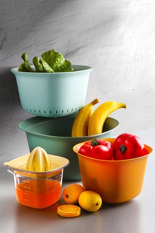 Ensemble bols et presse-agrume
32 et 15 cl