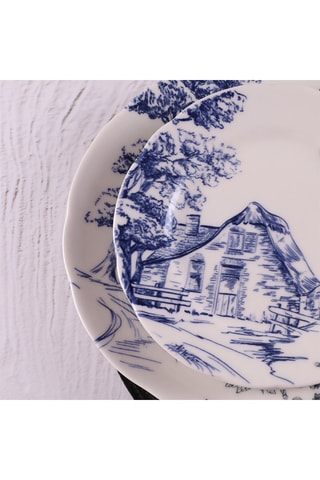 Service en porcelaine - 7 pièces