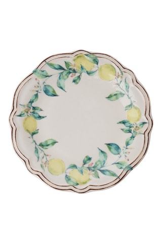 Service en porcelaine Lemon - 24 pièces
