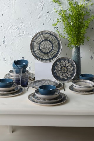 Service en grès - 24 pièces