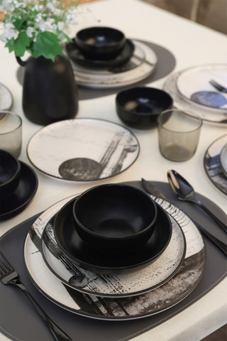 Service en grès - 24 pièces