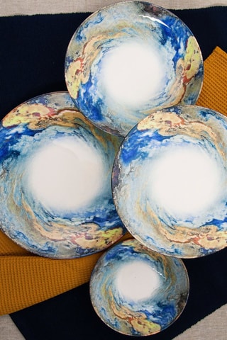 Service en porcelaine - 24 pièces