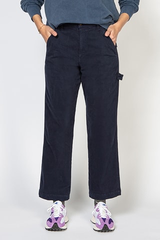 Calças cargo - Azul-marinho