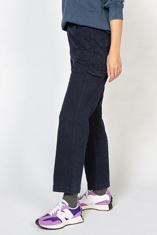 Calças cargo - Azul-marinho