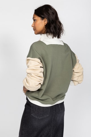 Sweat em algodão biológico - Verde