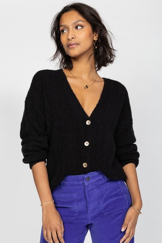 Casaco de malha - Preto